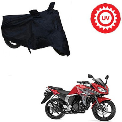 Atulit enterprises Two Wheeler Cover for Yamaha(Fazer, Black)