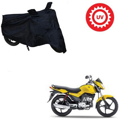 Atulit enterprises Two Wheeler Cover for Mahindra(Stallio, Black)