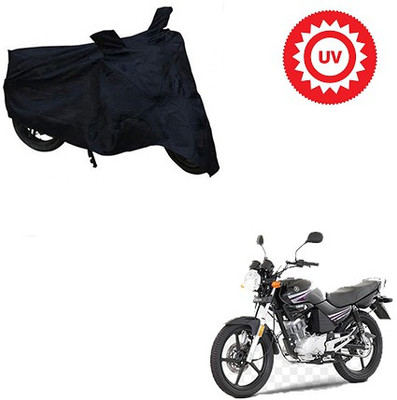 Atulit enterprises Two Wheeler Cover for Yamaha(Libero, Black)
