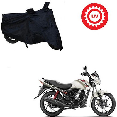 SRENTERPRISES Two Wheeler Cover for Suzuki(Sling Shot Plus, Black)