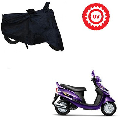 Atulit enterprises Two Wheeler Cover for Mahindra(Rodeo RZ, Black)