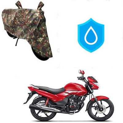 HYBRIDS COLLECTION Waterproof Two Wheeler Cover for Hero(Achiever, Multicolor)