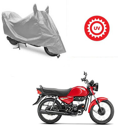 Atulit enterprises Two Wheeler Cover for Hero(HF Dawn, Silver)
