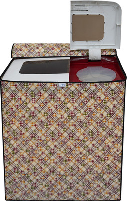LITHARA Semi-Automatic Washing Machine  Cover(Width: 80.01 cm, Multicolor)
