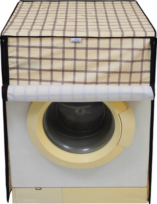 LITHARA Front Loading Washing Machine  Cover(Width: 66.04 cm, Beige, Brown)