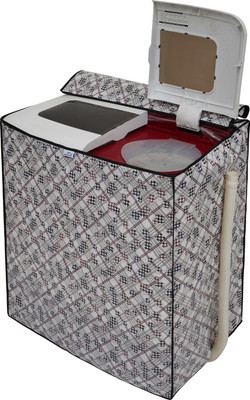 LITHARA Semi-Automatic Washing Machine  Cover(Width: 82.55 cm, White)