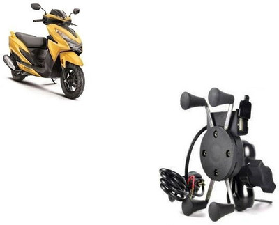 SELVIKE Bike Mobile Holder(Black)