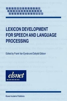 Lexicon Development for Speech and Language Processing(English, Paperback, unknown)