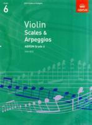 Violin Scales & Arpeggios, ABRSM Grade 6(English, Sheet music, unknown)