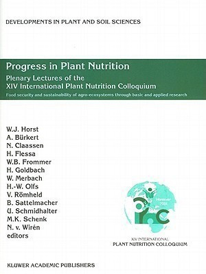 Progress in Plant Nutrition: Plenary Lectures of the XIV International Plant Nutrition Colloquium(English, Paperback, unknown)