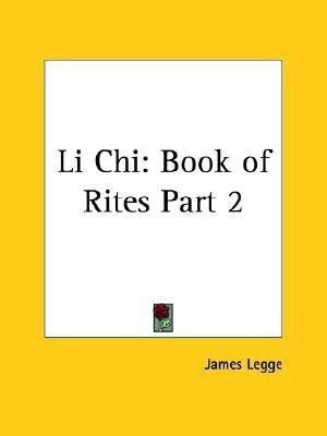Li Chi: v. 2(English, Paperback, Legge James)