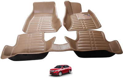 AYW Plastic 5D Mat For  Honda Amaze(Beige)