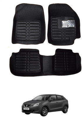 AYW Plastic 5D Mat For  Maruti Suzuki Baleno(Black)