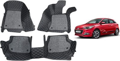 AYW Leatherite 7D Mat For  Hyundai Elite i20(Black)