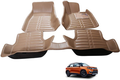AYW Plastic 5D Mat For  Maruti Suzuki Vitara Brezza(Beige)