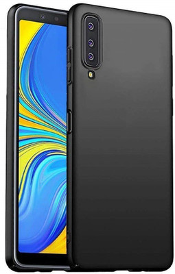 NEXZONE Back Cover for Samsung Galaxy A7 2018 Edition(Black, Grip Case, Silicon, Pack of: 1)