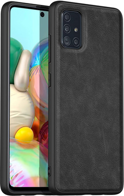 Kapa Back Cover for Samsung Galaxy A71(Black, Shock Proof, Pack of: 1)