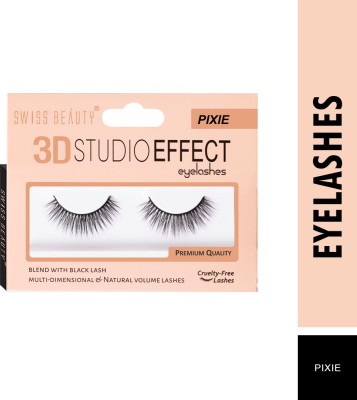 SWISS BEAUTY Natural 3D Volume Eyelashes(Pack of 1)