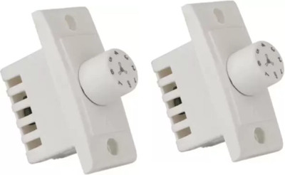 Hiru 7 Step Fan Regulator 2 Pcs Step-Type Button Regulator