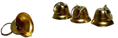 Aakriti Gold Plated Decorative Bell(Gold, Pack of 50)