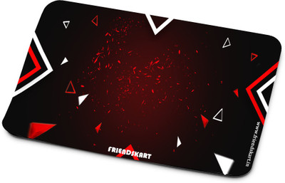 Friendskart Laptop, Destop, Gaming Mouse Pad Non-Slip Rubber Base Mouse pad for Laptop & Desktop25 Non Slip Base Mousepad(Multicolor)