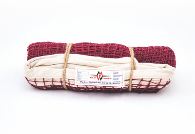 Elk Power 22x2.5 Foot Material Cotton Badminton Net(Maroon)