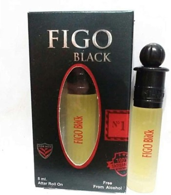 Al-Nuaim Figo Black Perfume for Men & Women,8ML Floral Attar(Natural)