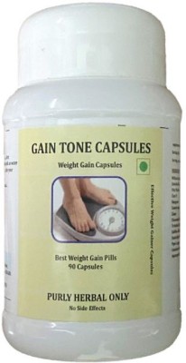biomed Gain Tone Capsules Weight Gainers/Mass Gainers(90 No, Unflavor)