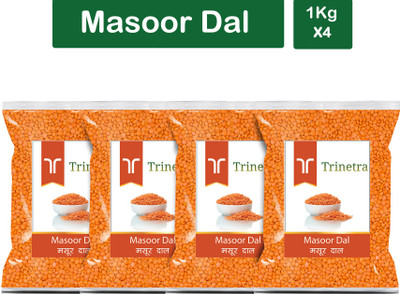 Trinetra Red Masoor Dal (Split)(4000 g)