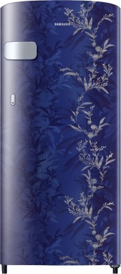 SAMSUNG 192 L Direct Cool Single Door 2 Star Refrigerator(Mystic Overlay Blue, RR19A2Y2B6U/NL)