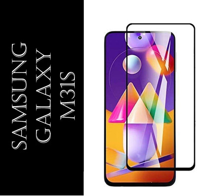 KEOSG Edge To Edge Tempered Glass for Samsung Galaxy M31s(Pack of 1)