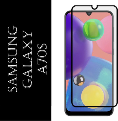 Vonqo Edge To Edge Tempered Glass for Samsung Galaxy A70s(Pack of 1)