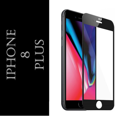 Yoox Edge To Edge Tempered Glass for Apple iPhone 8 Plus(Pack of 1)