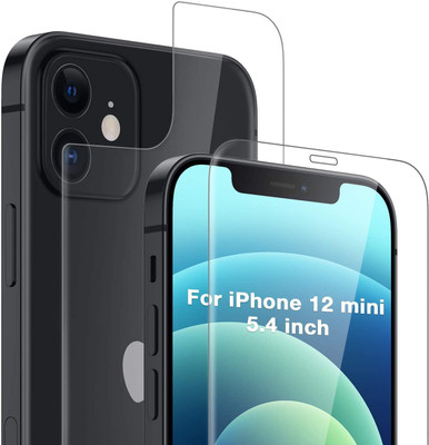 LOWCOST ASM Front and Back Tempered Glass for IPHONE 12 MINI(Pack of 1)