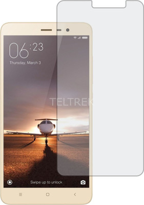 TELTREK Tempered Glass Guard for MI NOTE 3 PRO (ShatterProof, Flexible)(Pack of 1)