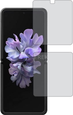 TELTREK Tempered Glass Guard for SAMSUNG GALAXY Z FLIP(Pack of 1)