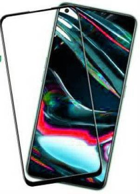 kentop Edge To Edge Tempered Glass for Realme 7(Pack of 1)