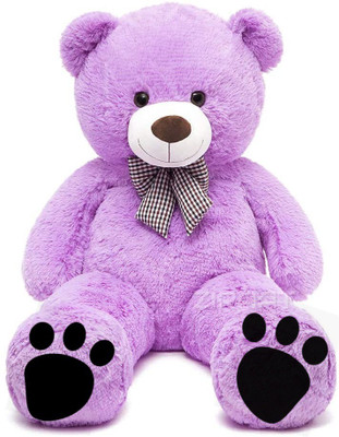 MOLAP 3 Feet Purple American Style Cute Teddy Bear Special Edition for Gift  - 90.1 cm(Purple)