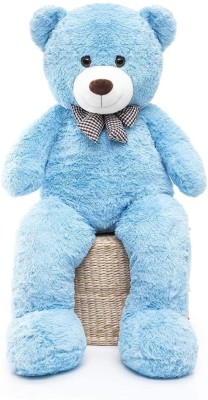 Ziraat 4 Feet Blue American Style Cute Teddy Bear Special Edition for Gift/Valentine/Someone Special  - 120.1 cm(Blue)
