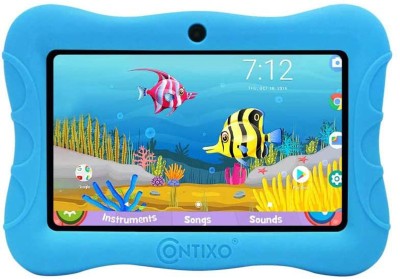 Contixo Kids Android 10 2 GB RAM 32 GB ROM 7 inch with Wi-Fi Only Tablet (Sky Blue)