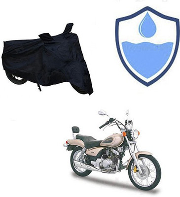 Amozkart Two Wheeler Cover for Yamaha(Enticer, Black)