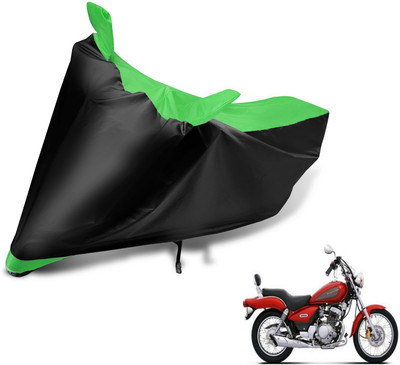 Auto Hub Two Wheeler Cover for Yamaha(Enticer, Black, Green)