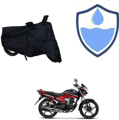 Amozkart Waterproof Two Wheeler Cover for Honda(CB Shine, Black)