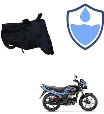 Amozkart Waterproof Two Wheeler Cover for Honda(Passion Pro, Black)
