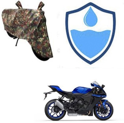 Atulit enterprises Two Wheeler Cover for Yamaha(YZF R1, Multicolor)