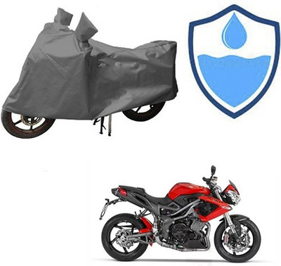 RPSENTTERPR Waterproof Two Wheeler Cover for DSK Benelli(TNT R, Grey)