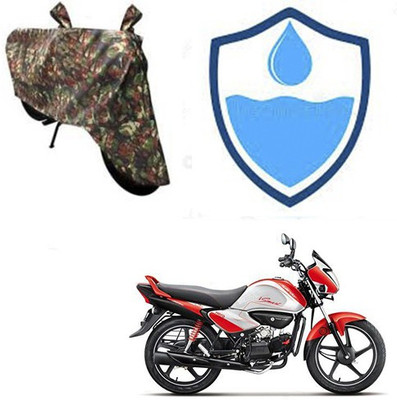 HYBRIDS COLLECTION Waterproof Two Wheeler Cover for Hero(Splendor I Smart, Multicolor)