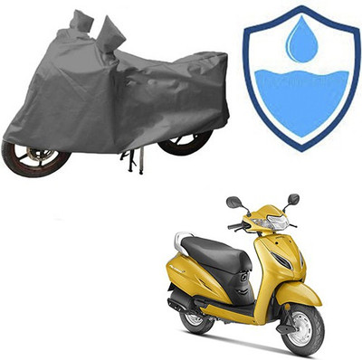 RPSENTTERPR Waterproof Two Wheeler Cover for Honda(Activa 5G, Grey)