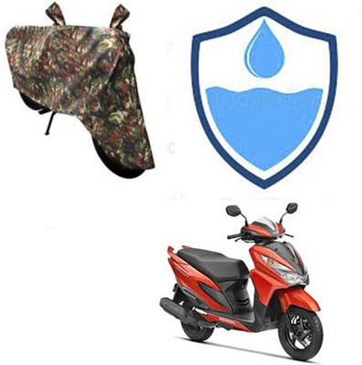 Gavya Two Wheeler Cover for Honda(Grazia, Multicolor)