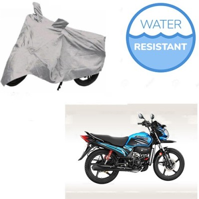 Motoren Waterproof Two Wheeler Cover for Honda(Passion Pro TR, Silver)